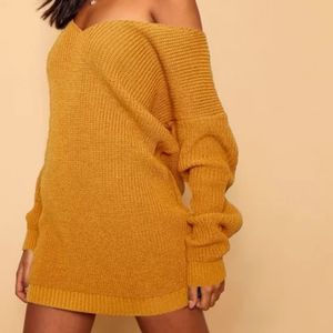 Boohoo Jumper Mini Dress